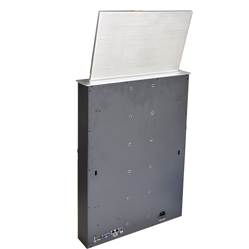 Прибираща се повдигаща маса с моторизиран LCD монитор за безхартиена конферентна система